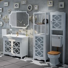 Мебель для ванной Corozo Манойр 105 белая
