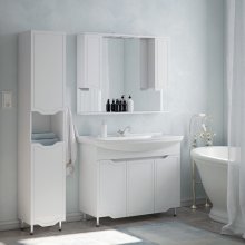 Мебель для ванной Corozo Мирра 105 белая