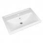 Мебель для ванной Corozo Айрон 70 черная/белая