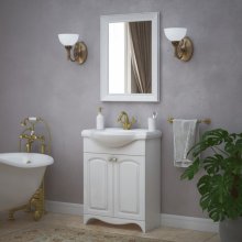 Мебель для ванной Corozo Шарлотт 65 белая