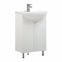 Мебель для ванной Corozo Сириус 55 белая