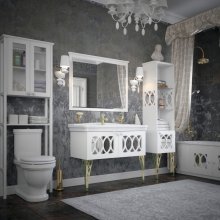 Мебель для ванной Corozo Таормина 85 белая