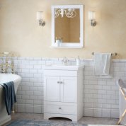 Мебель для ванной Corozo Техас 60 белая