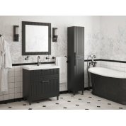Мебель для ванной Corozo Терра 80 графит матовый