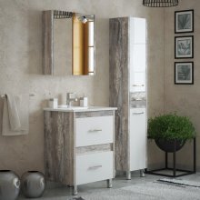 Мебель для ванной Corozo Верона 60 напольная антик