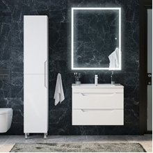 Мебель для ванной Corozo Юта 75 подвесная белая