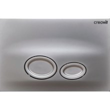 Клавиша смыва Creavit Drop GP2002.00 серый матовый