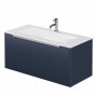 Мебель для ванной Creto Luna Blue 100 см