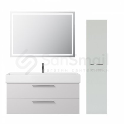 Мебель для ванной Creto Tivoli White 120 см