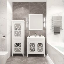 Мебель для ванной Creto Vetra 80 см белый