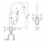 Смеситель для кухни D&K Paulinus DA1352401