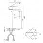 Смеситель для раковины D&K Speyer DA1312001