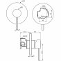 Смеситель для душа Damixa Scandinavian Pure 367500000