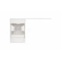 Мебель под стиральную машину Style Line Даллас 100 подвесная белая эмаль