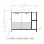 Мебель для ванной Style Line Лофт 100