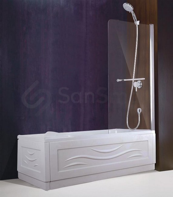 Шторка на ванну Esbano ES-1480   с доставкой - SanSmail