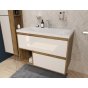 Мебель для ванной Эстет Monaco Wood 90