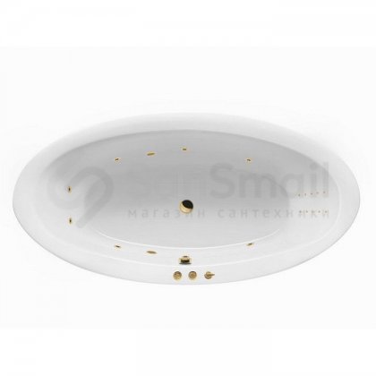 Ванна Excellent Lumina Smart Nano 190x95 золото