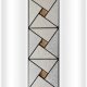 Декоративная вертикальная вставка "Арт-мозаика" №2 на фронтальную панель Анабель, хром ++1 956 руб