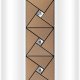 Декоративная вертикальная вставка "Арт-мозаика" №1 на фронтальную панель Анабель, бронза ++1 956 руб