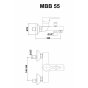 Смеситель для ванны GPD Solus MBB55