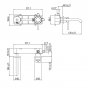 Смеситель для раковины Gattoni Circle Two 9135/91NO