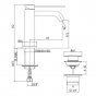 Смеситель для раковины Gattoni Circle Two 9142/91NO