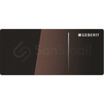 Клавиша смыва Geberit Omega 70 115.084.SQ.1 коричневая