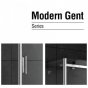 Душевая дверь Gemy Modern Gent S25191A 140 см
