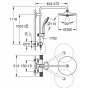 Душевая стойка Grohe Euphoria System 260 27615002