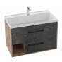 Мебель для ванной Grossman Реал 80 веллингтон/бетон