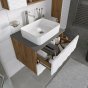 Мебель для ванной Grossman Альба 65 веллингтон/белая GR-3016