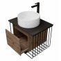 Мебель для ванной Grossman Винтаж 70 веллингтон/черный GR-3013