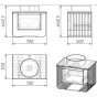 Мебель для ванной Grossman Винтаж 70 веллингтон/черный GR-5010GG