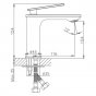 Смеситель для раковины Haiba HB10589 хром