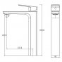 Смеситель для раковины Haiba HB11810 хром