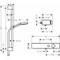 Смеситель для душа Hansgrohe Pulsify 24260000