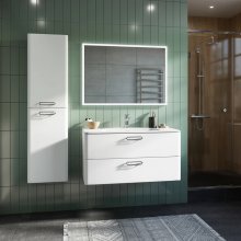 Мебель для ванной Iddis Brick 100 см подвесная