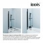 Шторка на ванну Iddis Slide SLI5BS7i90