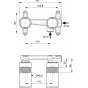 Встраиваемый комплект Ideal Standard A1313NU