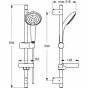 Душевой гарнитур Ideal Standard Idealrain Soft B9423AA