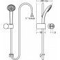 Душевой набор Ideal Standard Idealrain Soft B9449AA