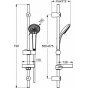 Душевой гарнитур Ideal Standard Idealrain Soft B9508AA