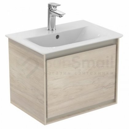 Мебель для ванной Ideal Standart Connect Air E0817 50 см светло-коричневое дерево