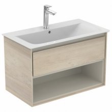 Мебель для ванной Ideal Standart Connect Air E0827 80 см светло-коричневое дерево