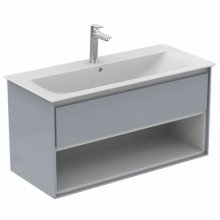 Мебель для ванной Ideal Standart Connect Air E0828 100 см светло-серая