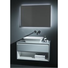 Мебель для ванной Ideal Standart Connect Air E0828 100 см со столешницей светло-серая