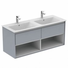 Мебель для ванной Ideal Standart Connect Air E0831 130 см светло-серая