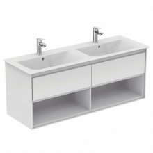 Мебель для ванной Ideal Standart Connect Air E0831 130 см белая