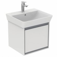 Мебель для ванной Ideal Standart Connect Air E0842 50 см белый глянец/светло-серая